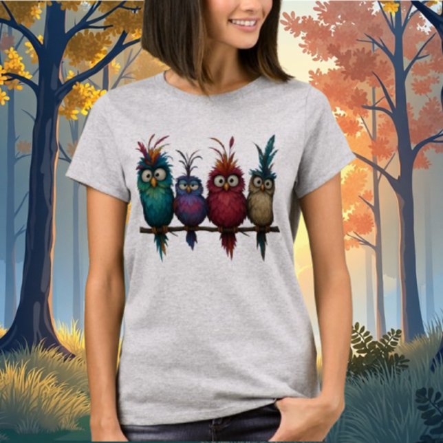 Bird Est Le Mot Dames T-Shirt (Bird Is The Word Ladies Tshirt)