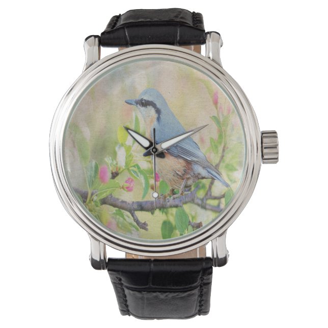 Bird Fanatic Armbanduhr (Vorderseite)