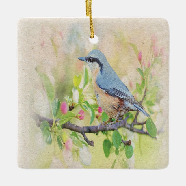 Bird Fanatic Keramikornament (Vorderseite)