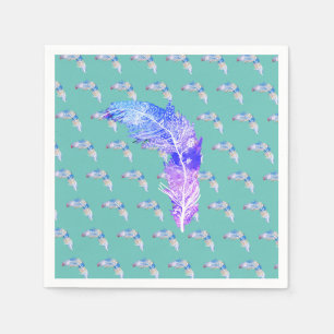 Bird Feather Serviette