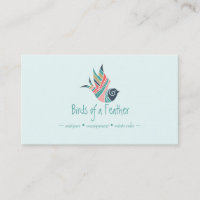 Bird Feathers Logo Bohemisch Country Artistic