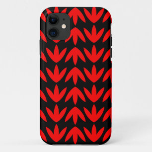 Bird Feet - Rot und Schwarz.pdf Case-Mate iPhone Hülle