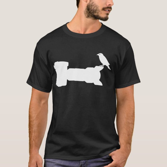 Bird-Fotografie Cameraman Fotograf Foto T-Shirt (Vorderseite)