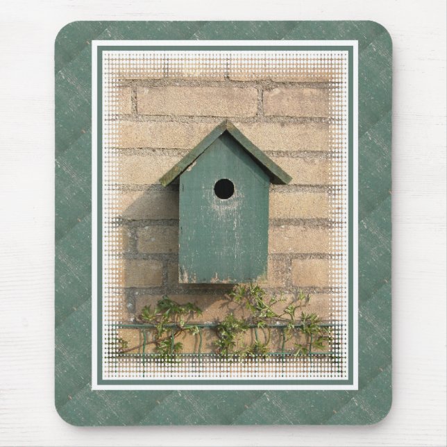Bird House Mouse Pad Mousepad (Vorne)