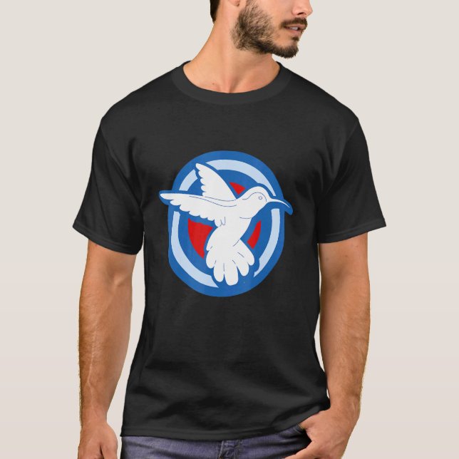 Bird Hummingbird Pacific Nordwest Indianeramerikan T-Shirt (Vorderseite)