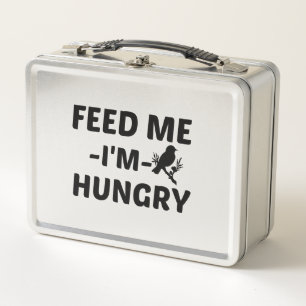 BIRD HUNGRY FÜTTRE METALL BROTDOSE