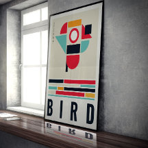 Bird in art of Bauhaus.