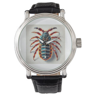 Bird Lice 070824IREF238 - Watercolor Armbanduhr