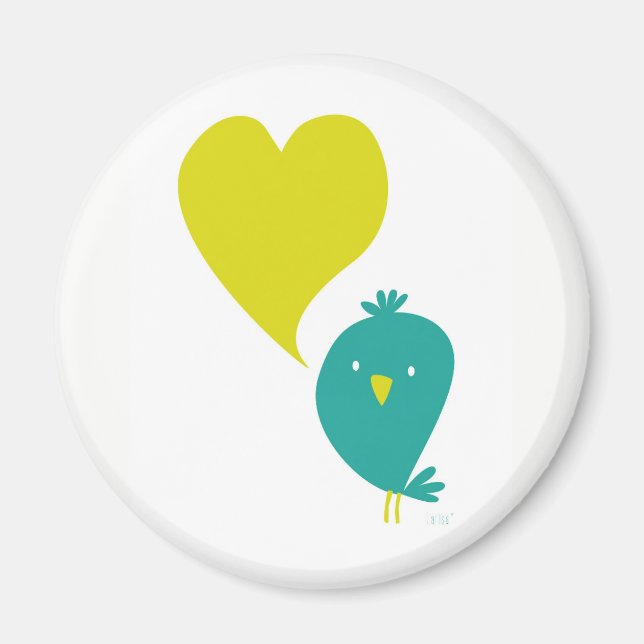 Bird Liebe Magnet (Vorne)