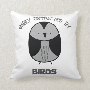 Bird-Lover-Geschenk für Vogelbeobachter Kissen