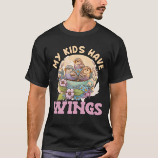 Bird Lover My Have Wings Finish Birds Liebhaber Fr T-Shirt