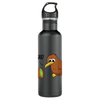 Bird Lover Neuseeland Kiwi Fruit Funny Kiwi Mama Edelstahlflasche