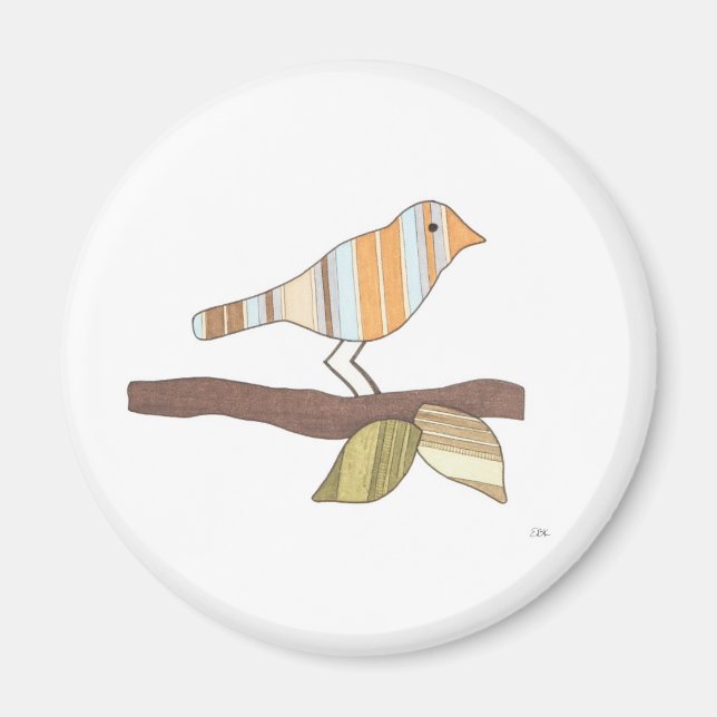 Bird Magnet-Erin Brie Art Magnet (Vorne)