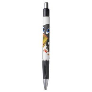 Bird mit Herzgeschenk Funny Pen Kugelschreiber