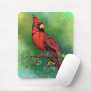 Bird Mouse Pad Kardinal Mousepad