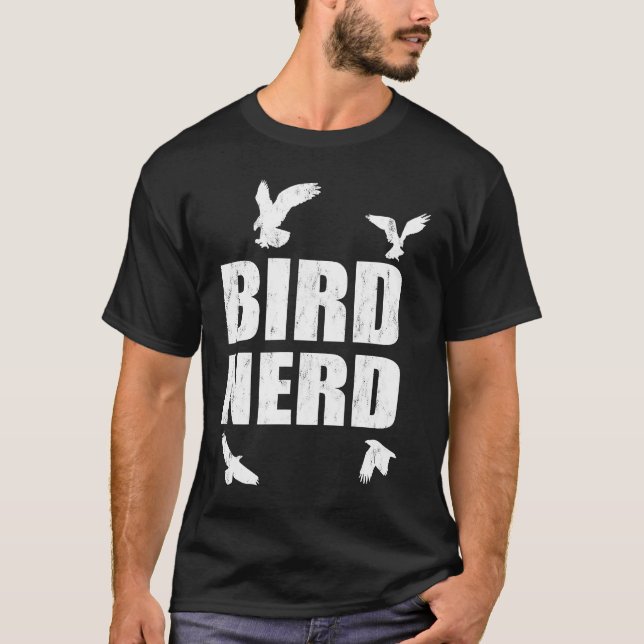Bird Nerd Ornithologist Bird Customer T-Shirt (Vorderseite)