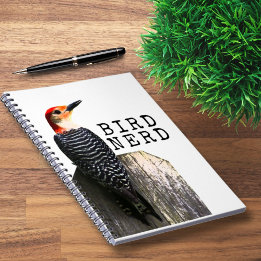 Bird Nerd Red-Bellied Woodpecker Notizblock