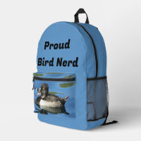 Bird Nerd Schwarz-weiß Duck Animal Birdwatcher