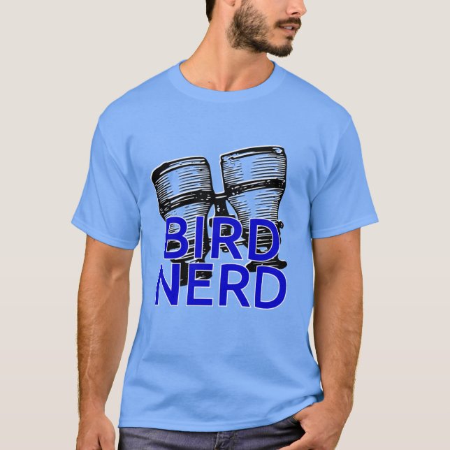BIRD NERD T-Shirt (Vorderseite)