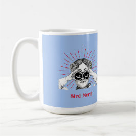 Bird Nerd Woman Binoculars Kaffeetasse