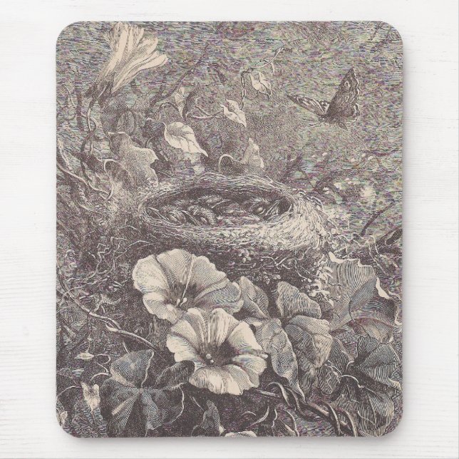 Bird Nest Mousepad (Vorne)