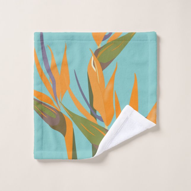 Bird of Paradise Handtuch Waschlappen (Waschlappen)