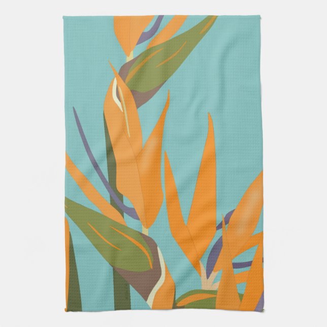 Bird of Paradise Kitchen Handtuch (Vertikal)
