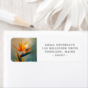 Bird of Paradise Oil Painting