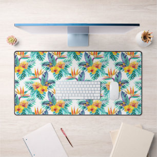 Bird Of Paradise & Orchid Motif