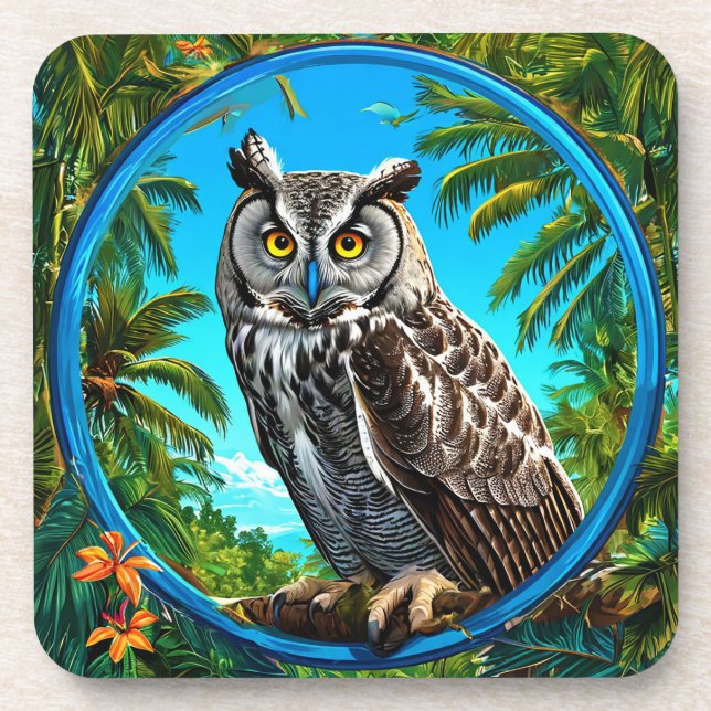 Bird-of-Prey Getränkeuntersetzer (Vorderseite)