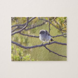 Bird on Twig (Bushtit) Puzzle