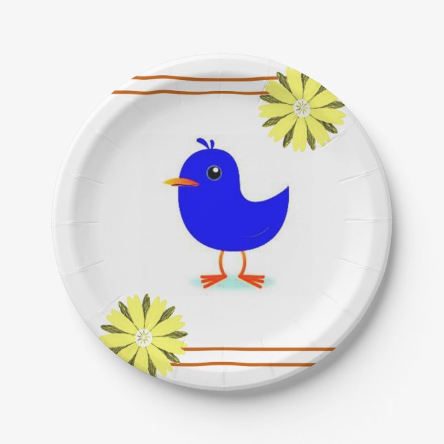Bird Pappteller (Vorderseite)