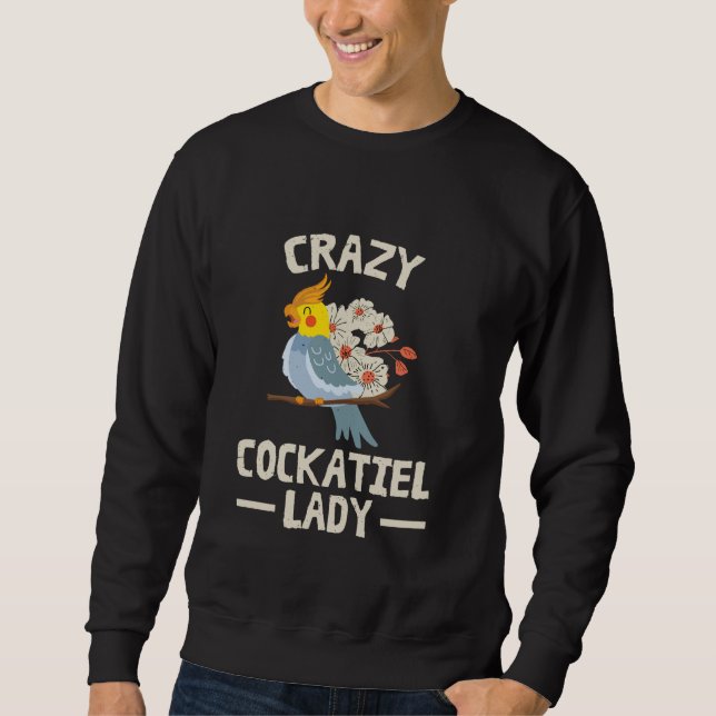 Bird Parrot Cockatiel 2 Sweatshirt (Vorderseite)