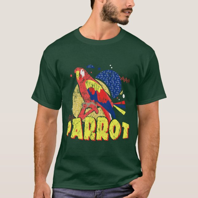 Bird Parrot T-Shirt (Vorderseite)