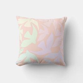 Bird Pattern farbenfrohe Pastell Kids Room Pilz Kissen