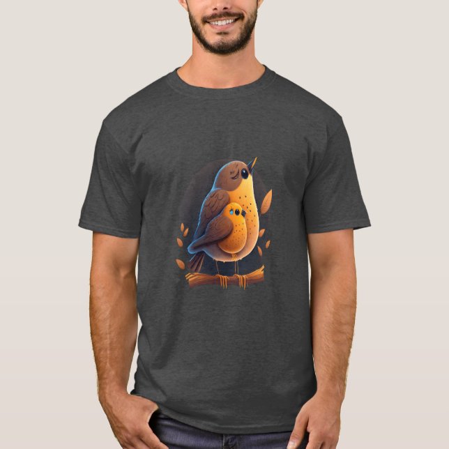 Bird Pet Owner Bird-Mama, die einen Kinderfreund u T-Shirt (Vorderseite)