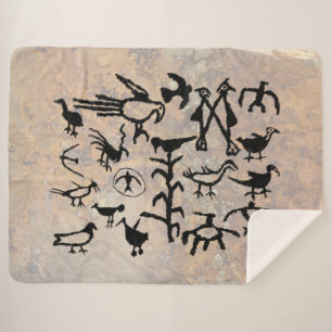 Bird Petroglyph Collection Albuquerque New Mexico Sherpadecke
