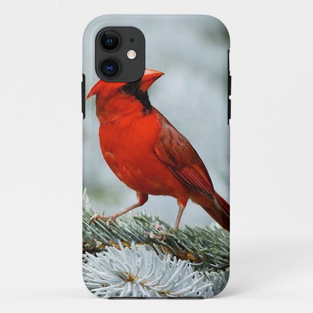 Bird red_iphone Case-Mate iPhone hülle (Rückseite)