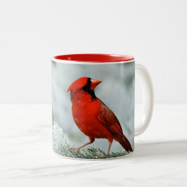 Bird red_iphone zweifarbige tasse