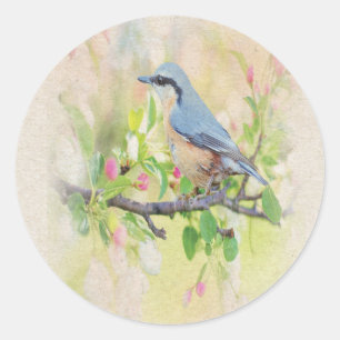 Bird Runder Aufkleber