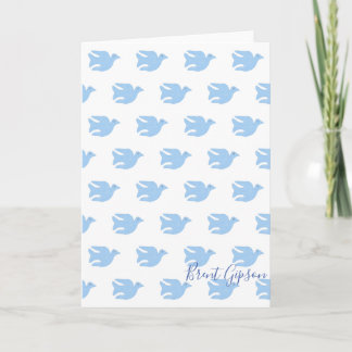 Bird Sketch Stationary Karte