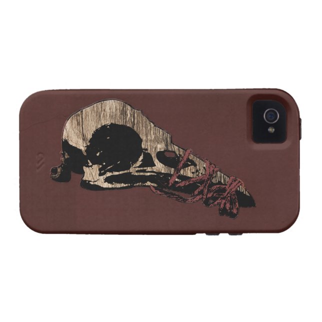 Bird Skull Case-Mate iPhone Hülle (Rückseite Horizontal)