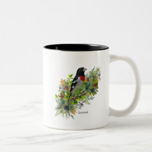 Bird Tasse Grosbeak