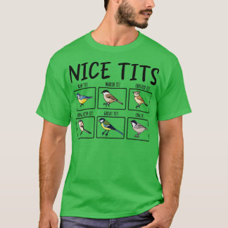 Bird Tit Vogelbeobachtung Bird Fan Wildlife 5 T-Shirt