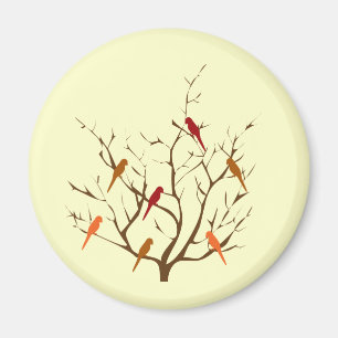Bird Tree Magnet