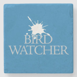 Bird Watcher Steinuntersetzer