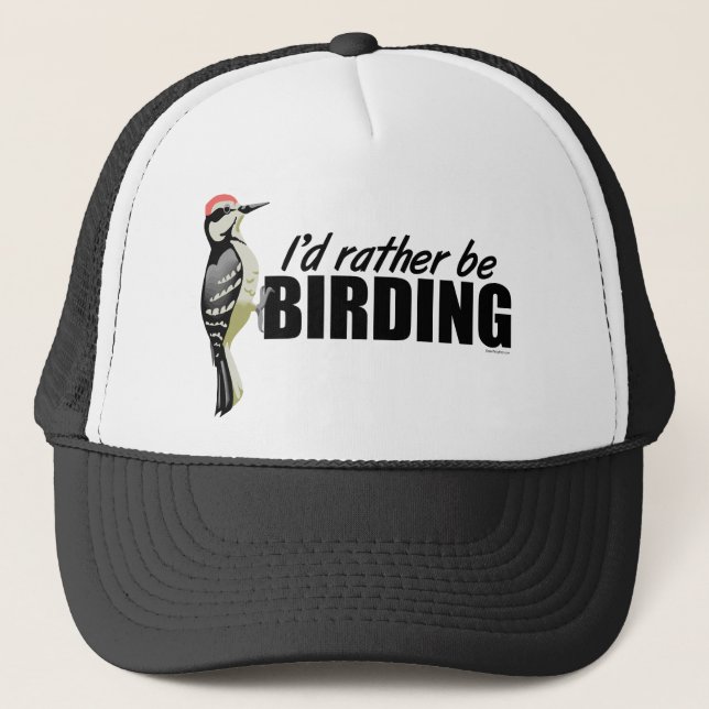 Bird Watcher Truckerkappe (Vorderseite)