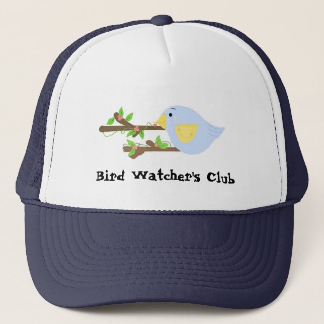 Bird Watcher's Club Truckerkappe (Vorderseite)