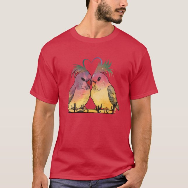 Bird Watching Vogelbeobachter Ornithologin Bird Lo T-Shirt (Vorderseite)