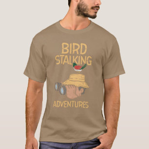 Bird Watching Vogelbeobachtung Binoculars Aviäre F T-Shirt